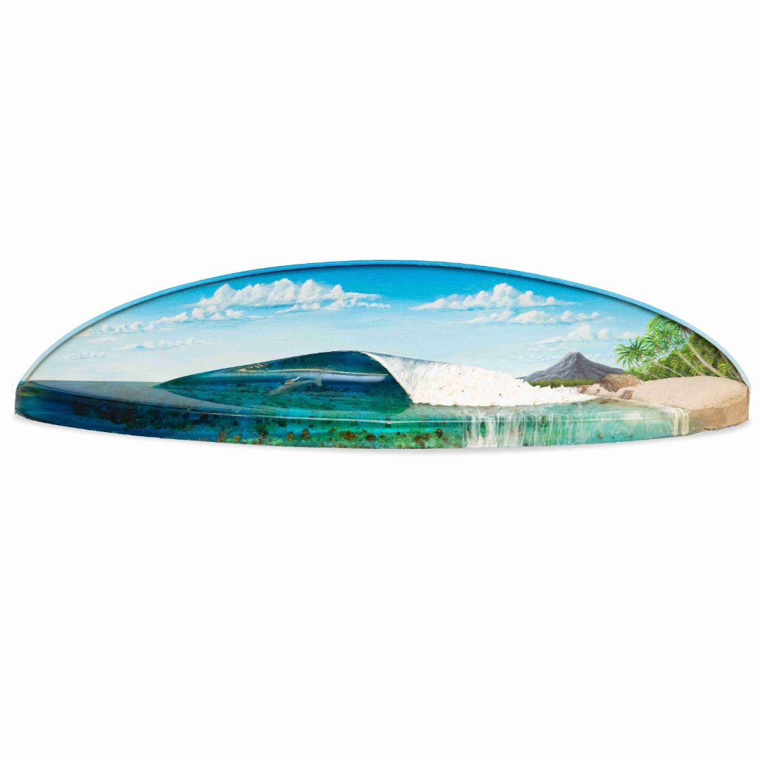 Slice of paradise wave lamp
