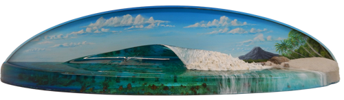 Slice of paradise wave lamp