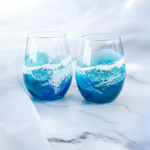 Ocean Wine glass