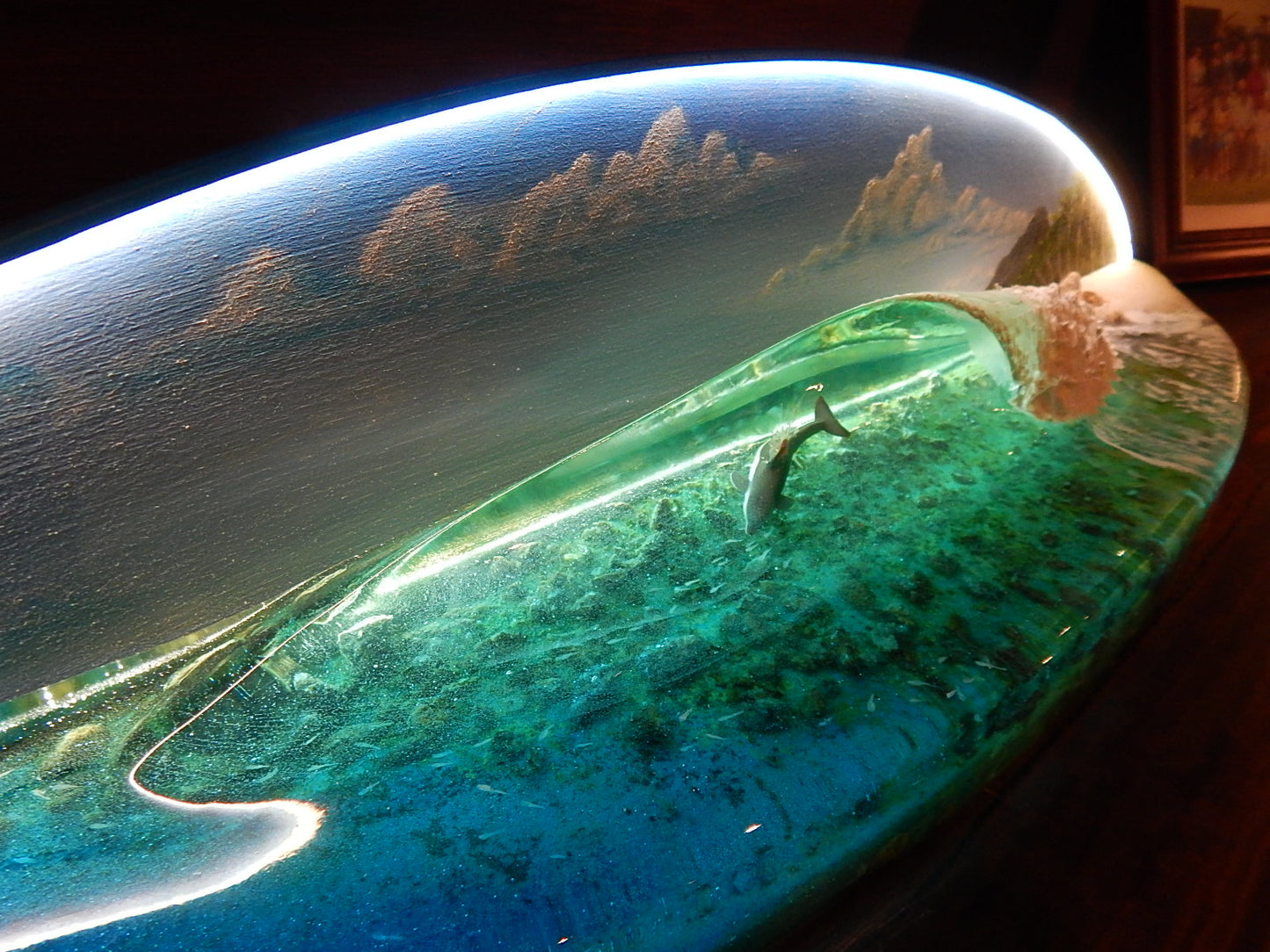 Slice of paradise wave lamp #2