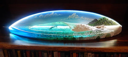 Slice of paradise wave lamp #2