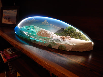 Slice of paradise wave lamp #2