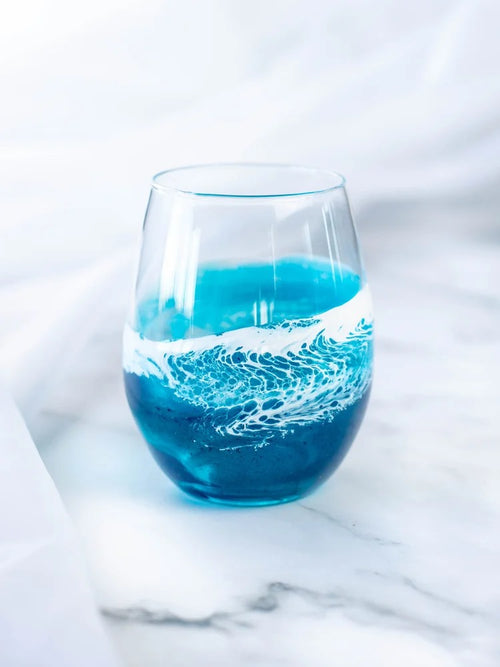 Ocean Wine glass
