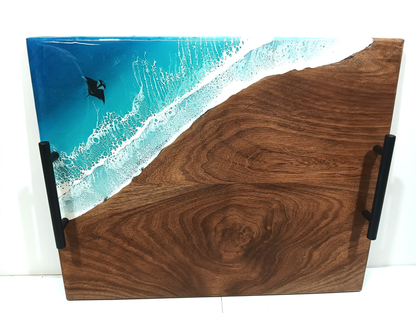 Resin serving board