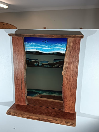 Ocean mirror art