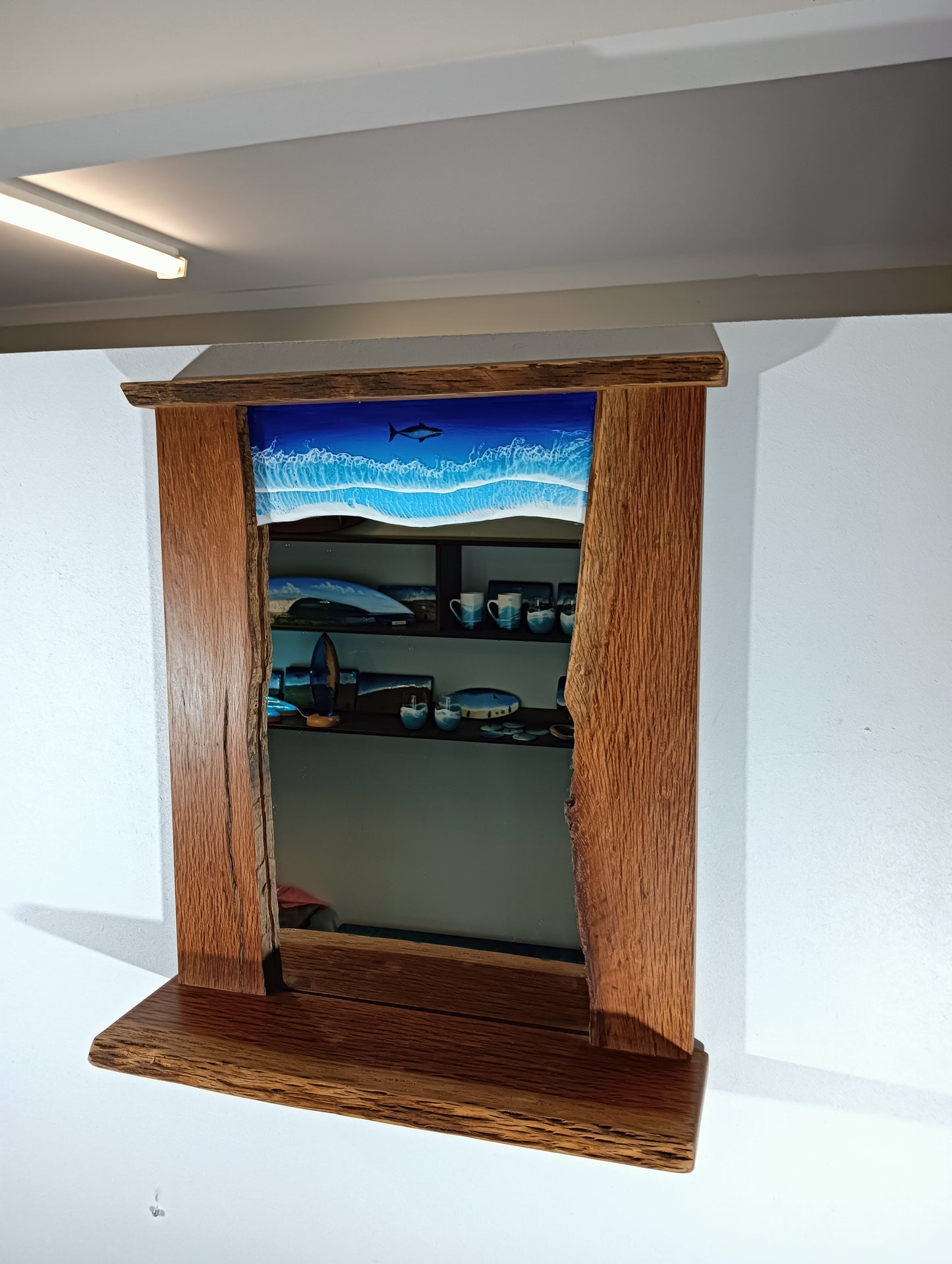 Ocean mirror art